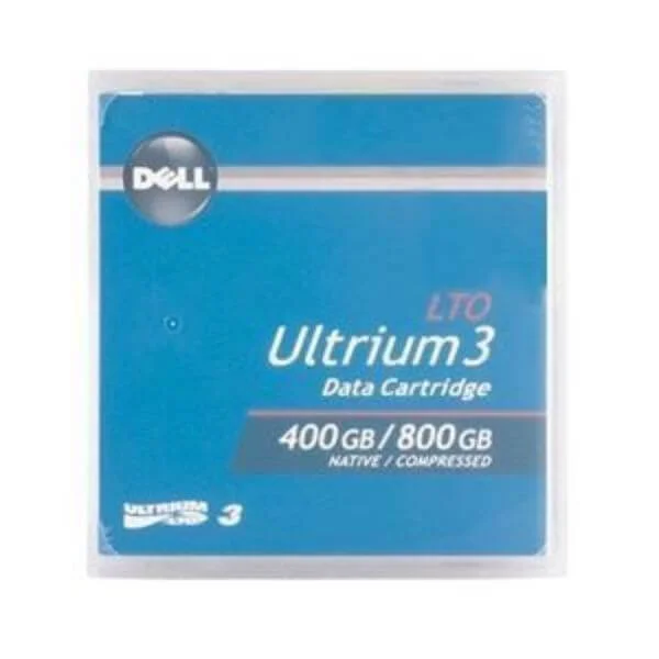 Dell LTO Ultrium 3 Data Cartridge (400/800) GB
The Dell LTO3 offers 400GB of native data and 800GB of compressed data for data storage efforts by mid-size to large organizations. Not only does the LTO3 Dell tape cartridge offer a massive amount of space for the storage of important data, it is also built to last for 30 years and more (when stored within a stable environment).
With a transfer rate of 80MB per second native and 160MB per second compressed, the Dell LTO3 Ultrium allows for daily data backups and information recall to be done both reliably and efficiently.
Perfect for meeting the needs of organizations that must adhere to data storage rules set forth by regulatory bodings including the SEC, SOX, Sarbanes-Oxley, and others.
Compatible with LTO-3 drives and automation systems, offers a secure, reliable, and efficient way to store large amounts of data.