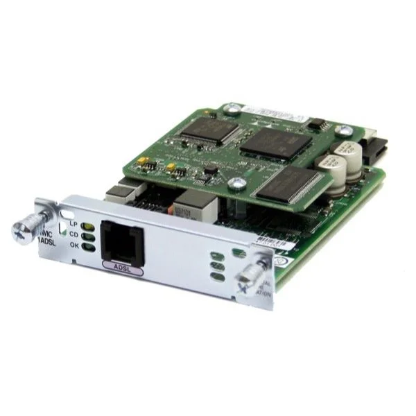 2-port HWIC w/ 1-port ADSLoISDN and 1-port ISDN BRI-S/T Cisco Router High-Speed WAN Interface card