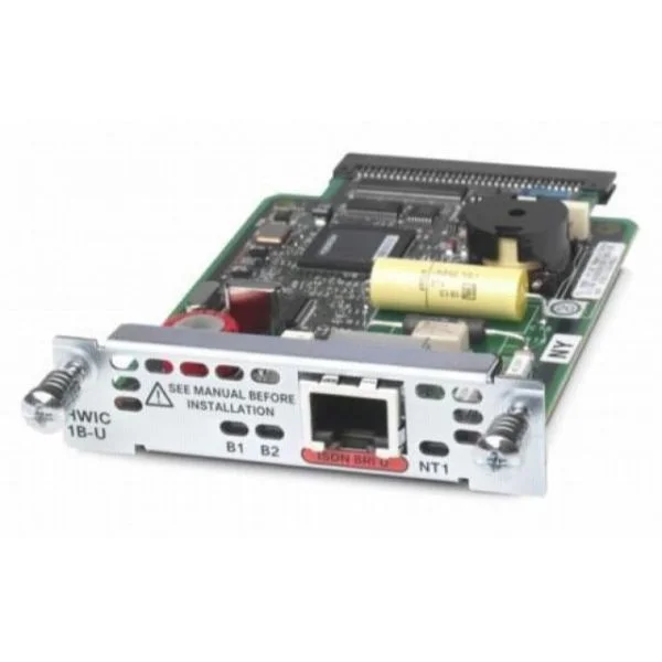 1-Port ISDN BRI U High-Speed WAN Interface Card Cisco Router High-Speed WAN Interface card