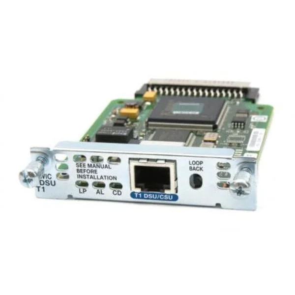 1-Port T1/Fractional T1 DSU/CSU WAN Interface Card Cisco Router High-Speed WAN Interface card