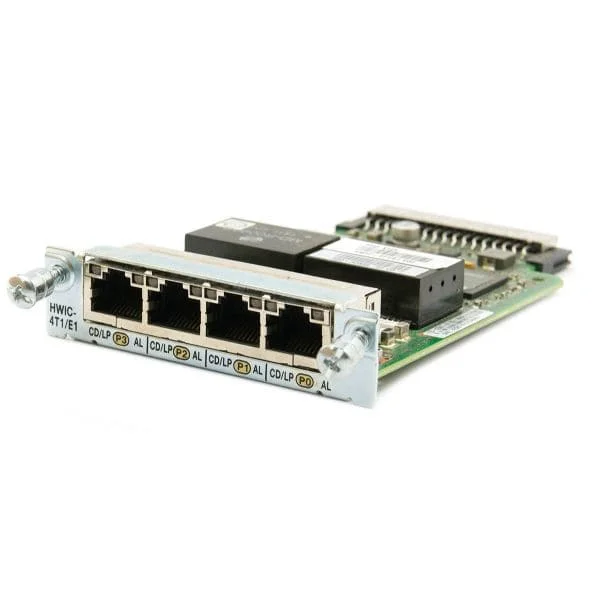 4 port clear channel T1/E1 HWIC Cisco Router High-Speed WAN Interface card