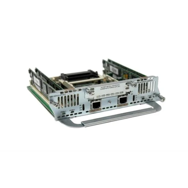 IP Communications High-Density Digital Voice NM with 2 T1/E1 Cisco Router Network Module