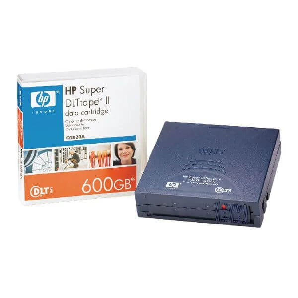 HP SDLT2, 300/600GB # Q2020A Data Tape
Looking for a reliable and efficient data security medium to meet your unique data storage needs? The HP SDLT2 300/600 GB tape cartridge is without a doubt a solid investment for organizations of all sizes.

Featuring 300 GB native capacity and 600 GB compressed capacity, data backups and data recall is made exceptionally easy.
All SDLT tape formats have undergone rigorous testing and can last for 30 years and more, thus you can be certain with the HP SLDII that you are gaining a solid product that will secure your data.
The HP SDLT2 is ideal for regular data backups and is compatible with DLT tape drives.