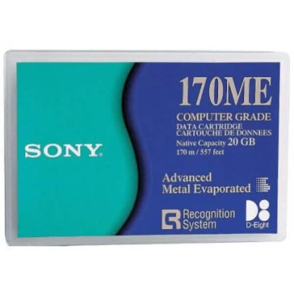 Sony AME Mammoth-1, 20/40GB
Featuring a 6 MB/second data transfer rate, the Mammoth-1 Sony offers efficiency for data backups and data recall efforts. You can be sure the Mammoth 1 Sony will offer supreme protection for securing your growing data libraries. The Sony Mammoth-1 20/40 GB is a wise product selection for your data security needs.