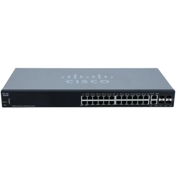 Cisco SF250-24P 24-Port 10 100 PoE Smart Switch
