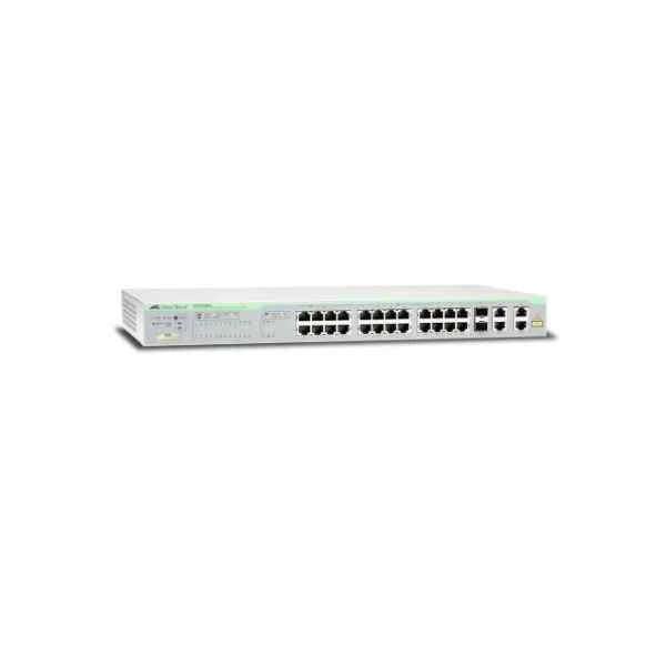 AT-FS750/28PS-30 - Managed - Fast Ethernet (10/100) - Power over Ethernet (PoE) - Rack mounting - 1U - Wall mountable