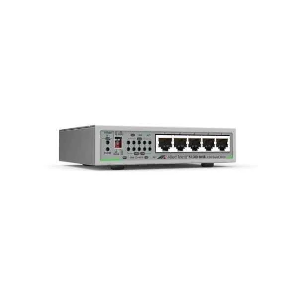 AT-GS910/5E-30 - Unmanaged - Gigabit Ethernet (10/100/1000) - Full duplex - Rack mounting - 1U - Wall mountable