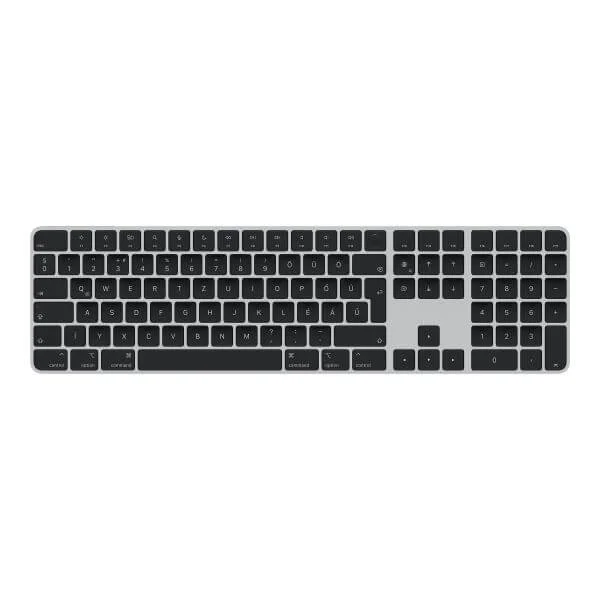 Apple Magic Keyboard with Touch ID and Numeric Keypad - keyboard - QWERTZ - Hungarian - black keys