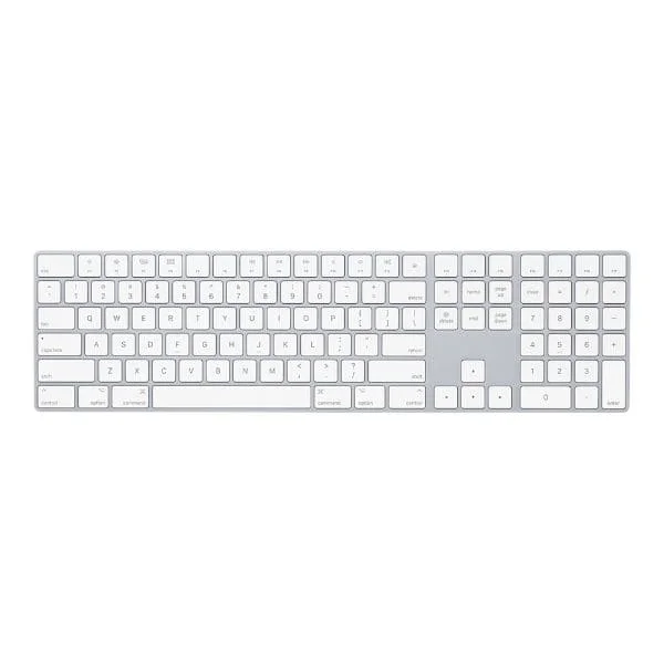 Apple Magic Keyboard with Numeric Keypad - keyboard - QWERTY - International English - silver