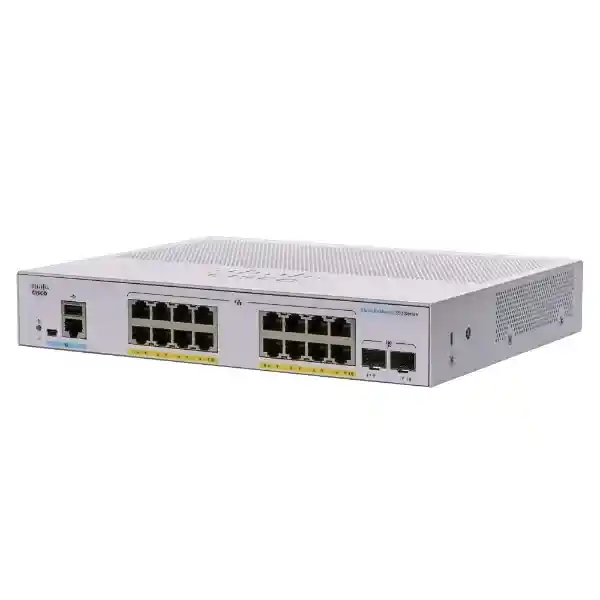 16 x 10/100/1000 (PoE+) + 2 x Gigabit SFP - L3 - Managed