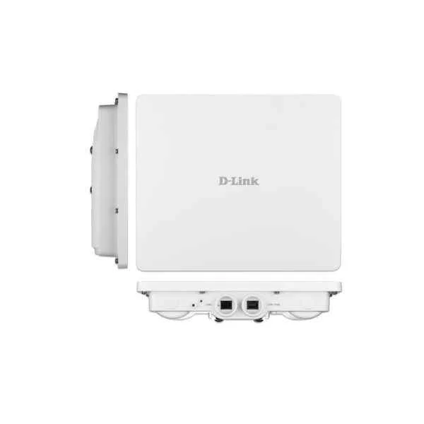 D-Link Enterprise-grade outdoor Gigabit dual-band wireless access point, 802.11AC standard, four built-in high-gain antennas, temperature sensing, waterproof and lightning protection (IP68), support WDS, support adjustable power, support CWM private cloud platform, support AP Array Ad Hoc Network