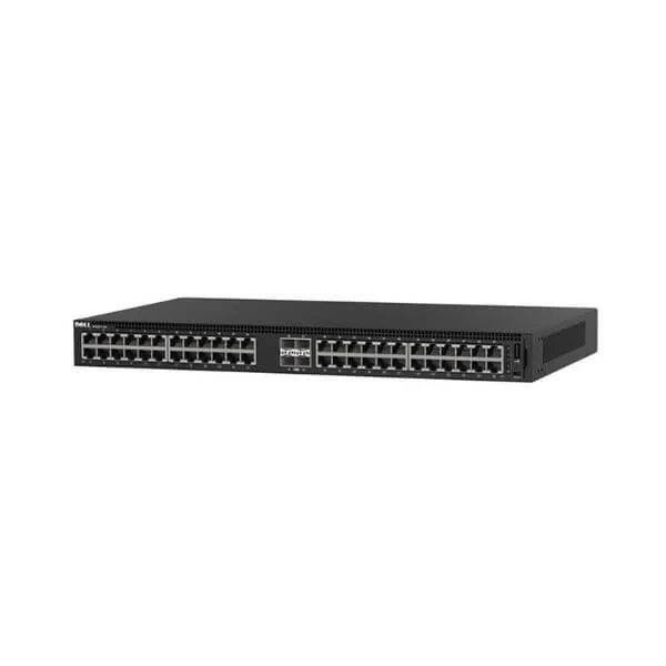 Dell Networking N1148T-ON, L2, 48 ports RJ45 1GbE, 4 ports SFP + 10GbE