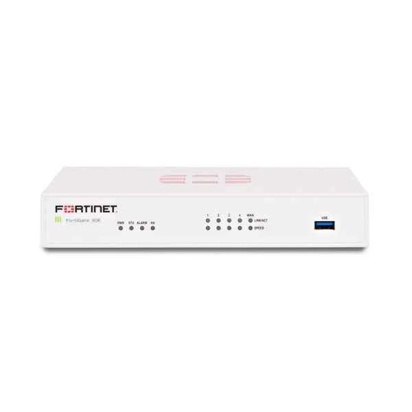 Fortinet FG-30E, 5 x GE RJ45 ports (Including 1 x WAN port, 4 x Switch ports), Max managed FortiAPs (Total / Tunnel) 2 / 2