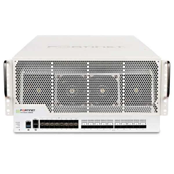 Fortinet FG-3980E 10x 100GE QSFP28 slots and 16x 10GE SFP+ slots, 2 x GE RJ45 Management Ports, FortiASIC NP6 and CP9 hardware accelerated, and 3 AC power supplies