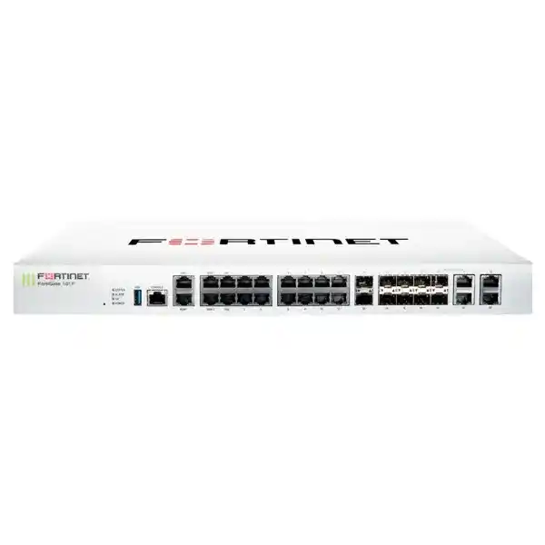 Fortinet FortiGate 101F FG-101F, 22x GE RJ45 ports (including 2x WAN ports, 1x DMZ port, 1x Mgmt port, 2x HA ports, 16x switch