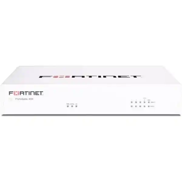 Fortinet FortiGate 40F Security appliance with 3 Years ASE FortiCare and FortiGuard 360 Protection Bundle GigE desktop