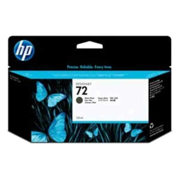 72 130-ml Matte Black DesignJet Ink Cartridge - High (XL) Yield - Pigment-based ink - Pigment-based ink - 130 ml - 1 pc(s)