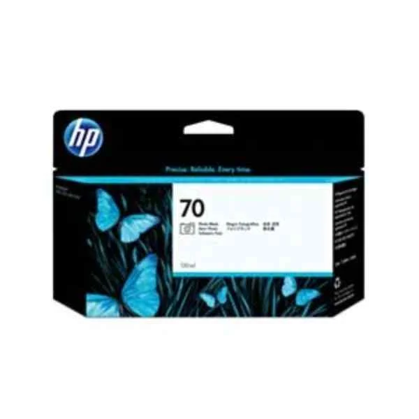 70 130-ml Photo Black DesignJet Ink Cartridge - Pigment-based ink - 130 ml - 1 pc(s)