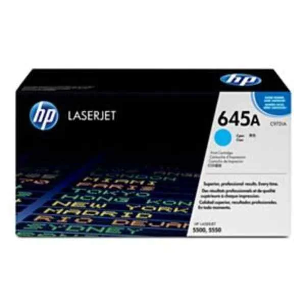 645A Cyan Original LaserJet Toner Cartridge - 12000 pages - Cyan - 1 pc(s)