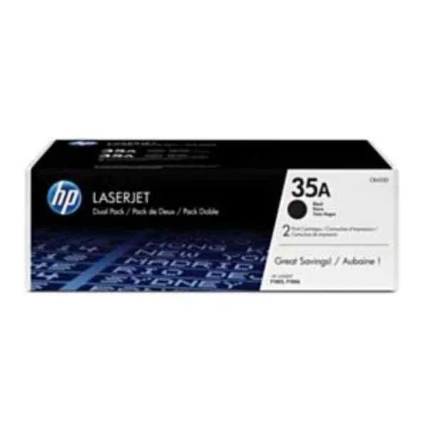 35A 2-pack Black Original LaserJet Toner Cartridges - 1500 pages - Black - 2 pc(s)