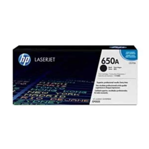 Color LaserJet 650A - Toner Cartridge Original - Black - 13,500 pages