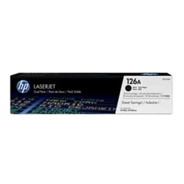 126A 2-pack Black Original LaserJet Toner Cartridges - 2400 pages - Black - 2 pc(s)