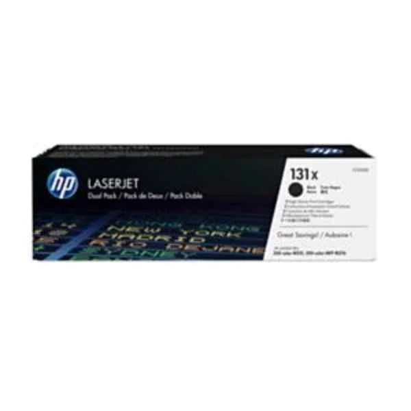 131X 2-pack High Yield Black Original LaserJet Toner Cartridges - 2400 pages - Black - 2 pc(s)