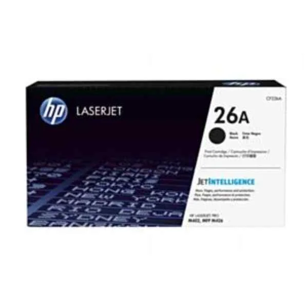 26A Black Original LaserJet Toner Cartridge - 3100 pages - Black - 1 pc(s)