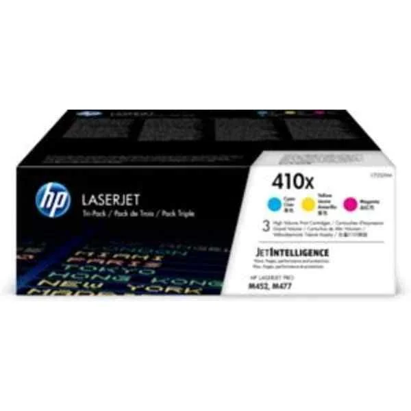 410X 3-pack High Yield Cyan/Magenta/Yellow Original LaserJet Toner Cartridges - 5000 pages - Cyan - Magenta - Yellow - 3 pc(s)