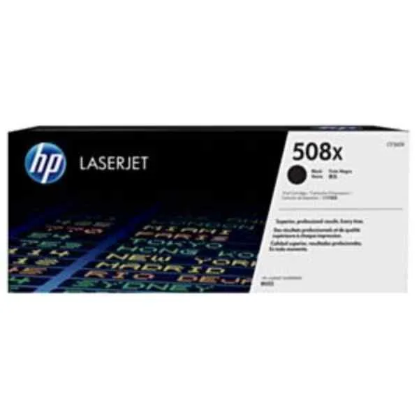 508X High Yield Black Original LaserJet Toner Cartridge - 12500 pages - Black - 1 pc(s)