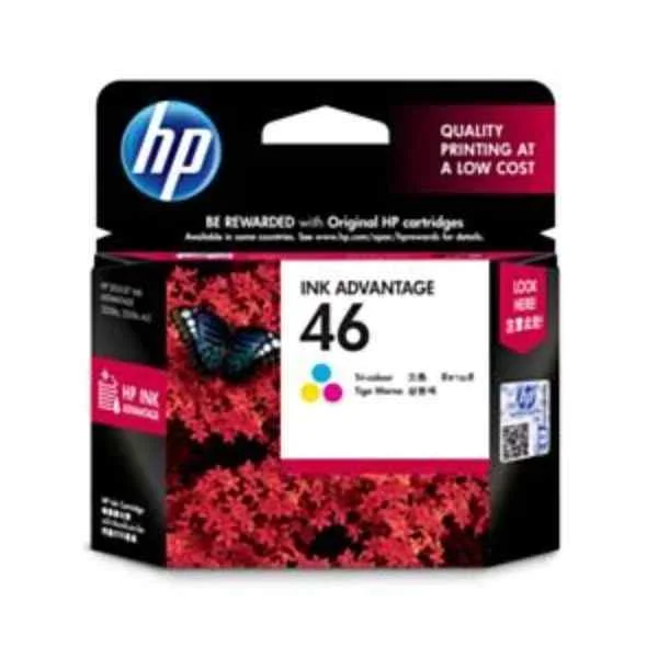 46 - Original - Pigment-based ink - Cyan - Magenta - Yellow - HP - HP DeskJet Ink Advantage 2020 - 2029 - 2520 - 2529 - 4729 - 1 pc(s)