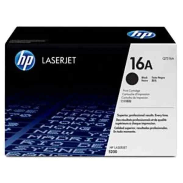 16A Black Original LaserJet Toner Cartridge - 12000 pages - Black - 1 pc(s)