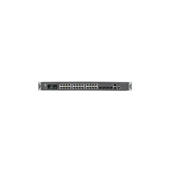 S3328TP-EI Mainframe(24 10/100 BASE-T ports and 2 Combo GE(10/100/1000 BASE-T+100/1000 Base-X) ports and 2 SFP GE (1000 BASE-X) ports (SFP Req.) and AC 110/220V)