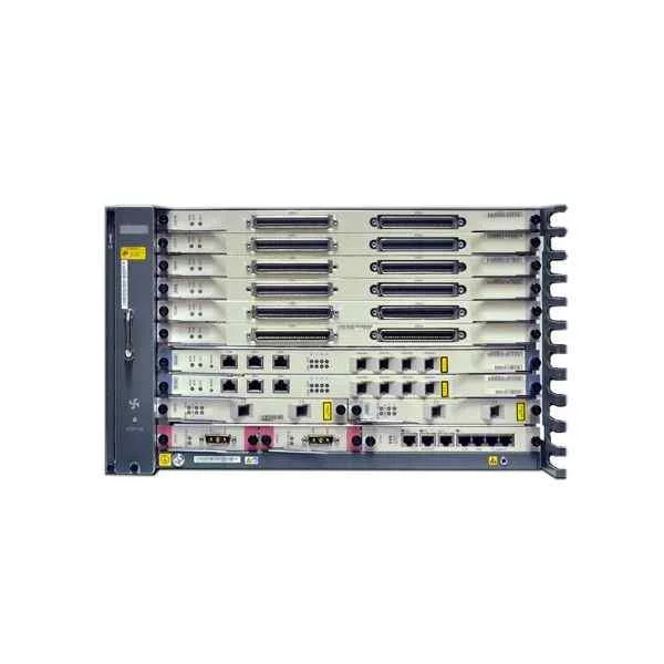 Huawei SmartAX MA5603T, supports 13 board slots, 1.5Tbit/s (H801MABO) 2Tbit/s (H802MABO) switching capacity