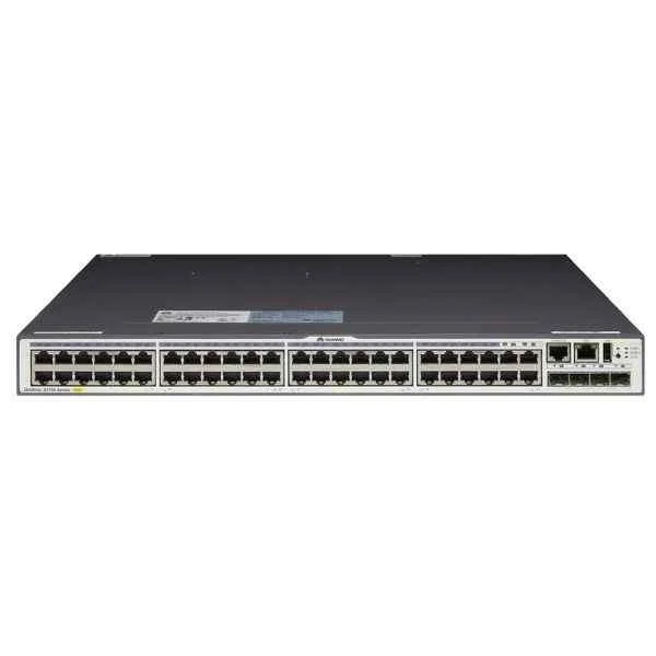 44 10/100/1000Base-T and 4 GE Combo, PoE, Dual Slots of power, Without Power Module