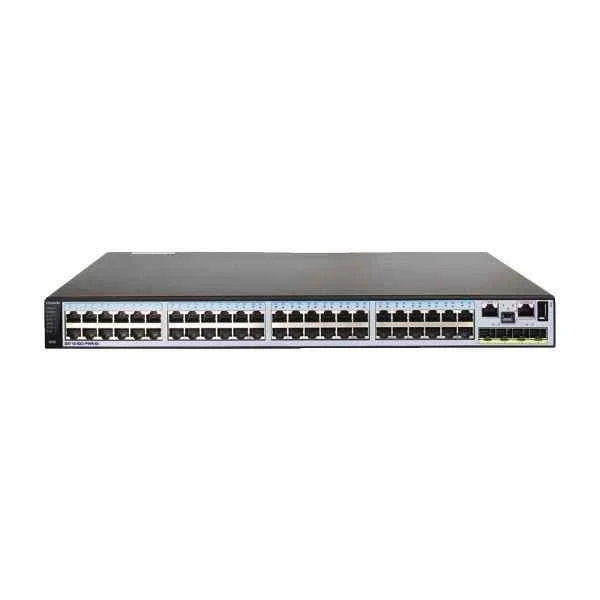 S5710-52C-PWR-EI(48 Ethernet 10/100/1000 PoE+ ports,4 10 Gig SFP+,with 2 interface slots,without power module)