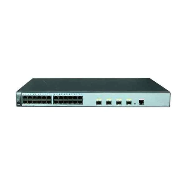 24 Ethernet 10/100/1000 ports, 4 Gig SFP, AC power support, Overseas