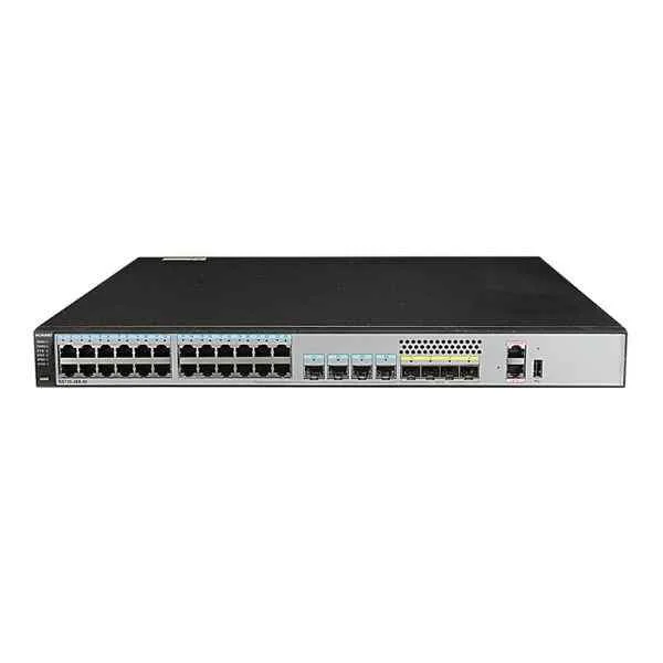S5720-28X-SI-24S-DC(24 Gig SFP,8 of which are dual-purpose 10/100/1000 or SFP,4 10 Gig SFP+,DC -48V,front access)