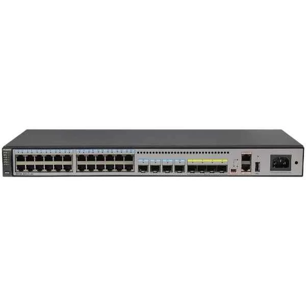 S5720-32X-EI-AC(24 Ethernet 10/100/1000 ports,4 Gig  SFP,4 10 Gig SFP+,AC 110/220V,front access)