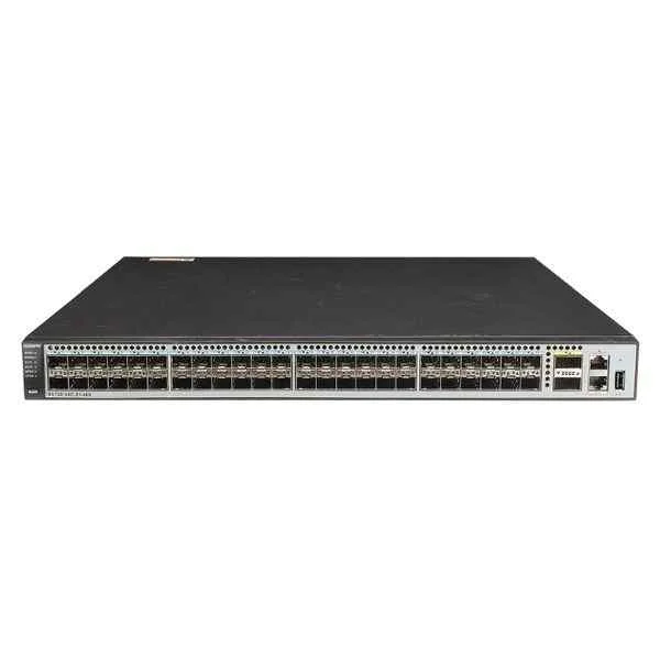 S6720-54C-EI-48S-DC (48 10 Gig SFP+,2 40 Gig QSFP+ interface,with 1 interface slot,with 350W DC power supply)