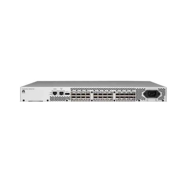 Huawei OceanStor SNS2224 FC Switch,24 Ports(24 ports activated,with 24*8Gb Multimode SFPs),Dual PS(AC) SN2Z07FCSP