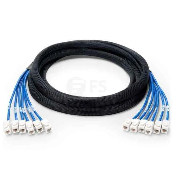 Huawei Trunk cable -15m-75ohm-4E1-2.2mm-(8*SMB75 straight female-V)-(SYFVZ75-1.2/0.25*8-I)-OptiX,DL3656