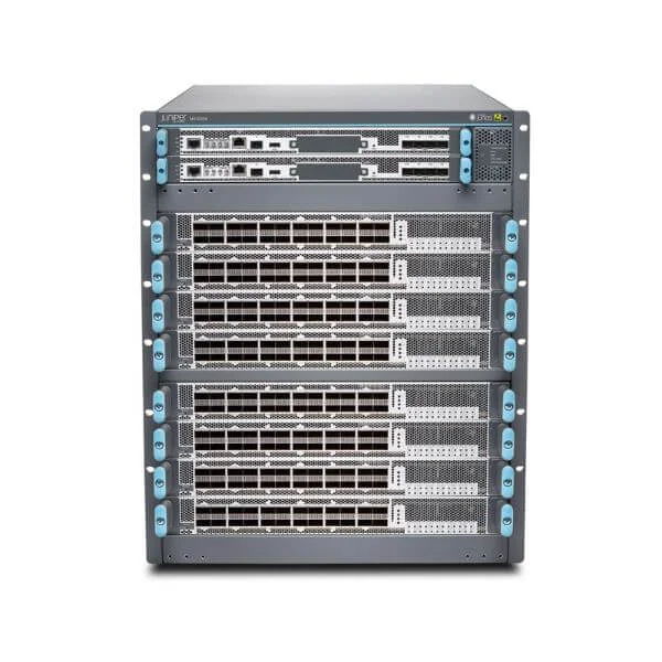 JNP10008/MX10008 Redundant 8-slot chassis - includes 2 Routing Engines, 6 Power Supplies, 2 Fan trays, 2 Fan tray Controllers and 6Switch Fabric Cards