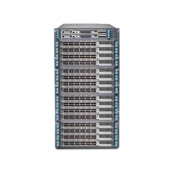 JNP10016/MX10016 Redundant 16-slot chassis - includes 2 Routing Engines, 10 Power Supplies, 2 Fan trays, 2 Fan tray Controllers and6 Switch Fabric Cards.