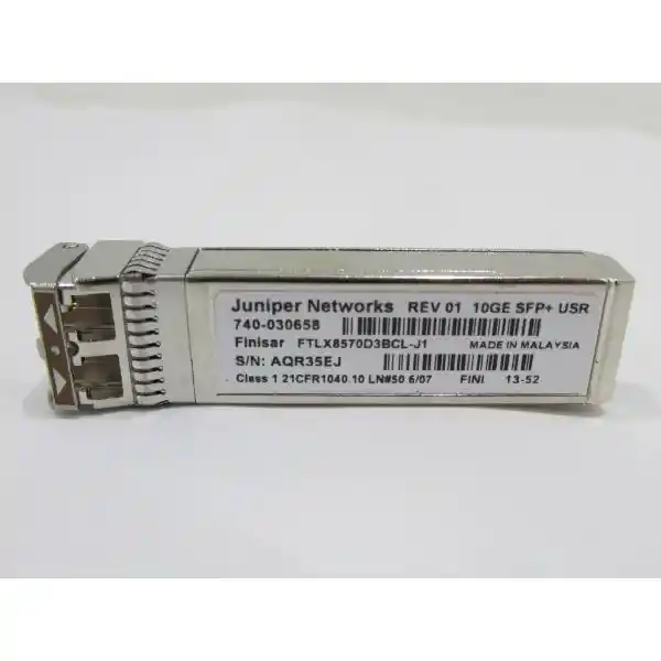 Juniper 10Gbps 10GBase-USR Multi-mode Fiber 100m 850nm Duplex LC Connector SFP+ Transceiver Module