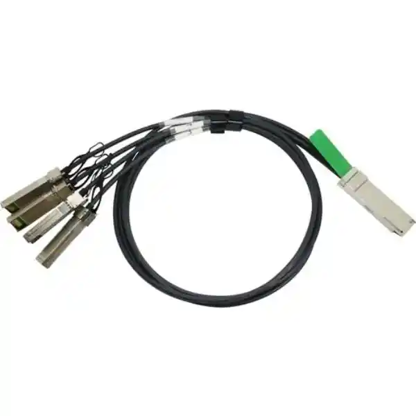 Juniper QFX-QSFP-DACBO-1M QSFP+ To SFP+ 1 Meter Passive Direct Attach Copper Breakout Cable