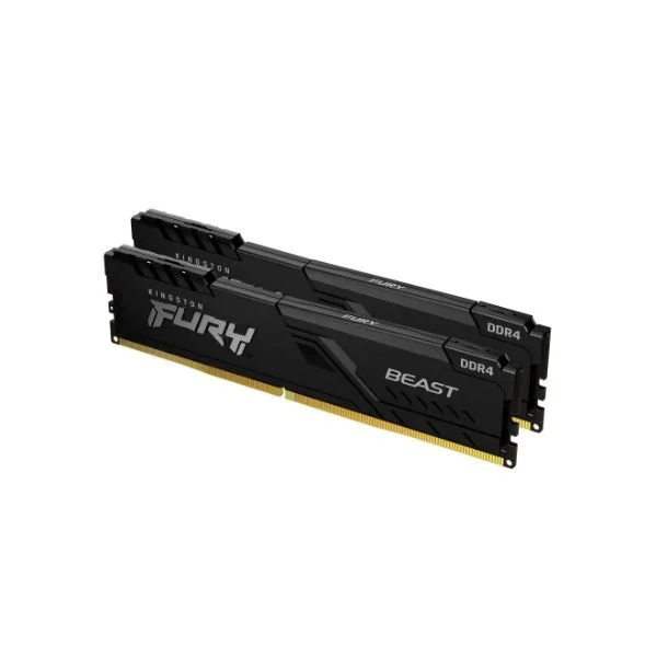 Fury Beast - DDR4 - Kit - 32 GB 2 x 16 GB - DIMM 288-pin - 3600 MHz - 32 GB - DDR4