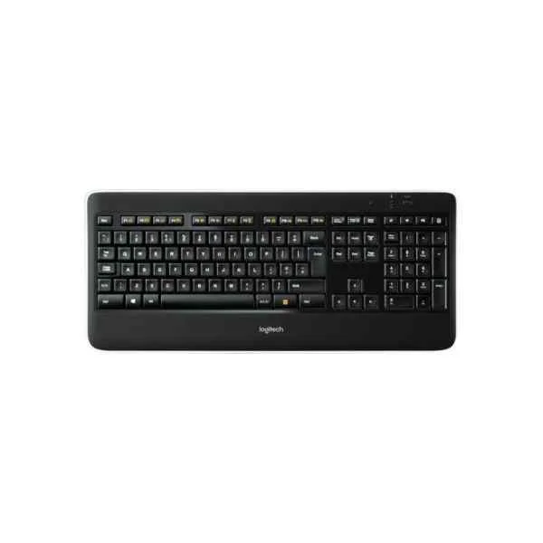 K800 - Standard - Wireless - RF Wireless - QWERTY - Black