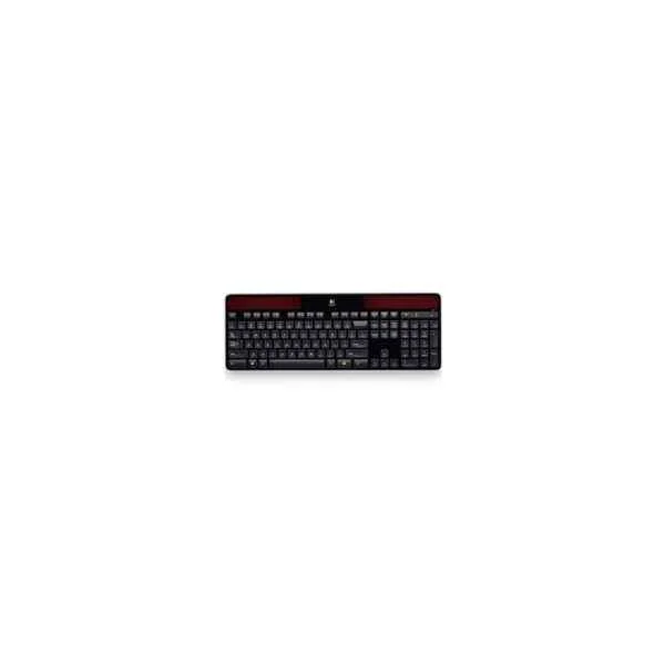 Wireless Solar Keyboard K750 - Wireless - RF Wireless - Black