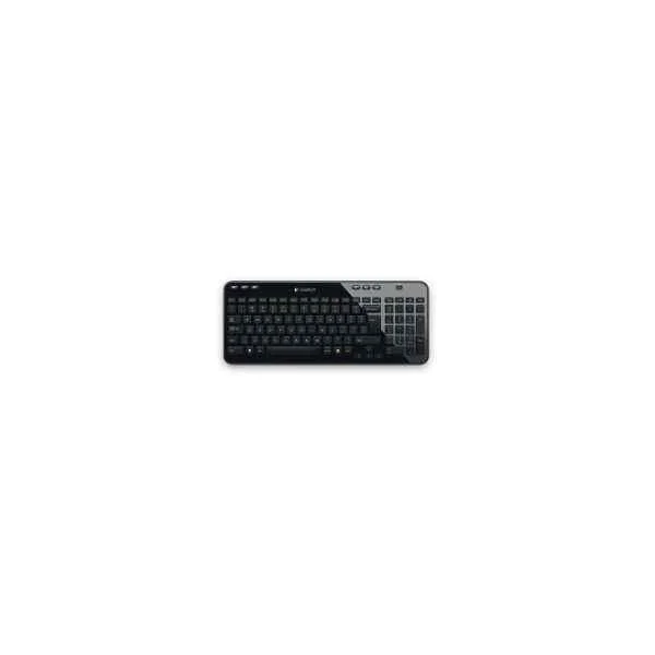 K360 NO - Wireless - RF Wireless - QWERTY - Black